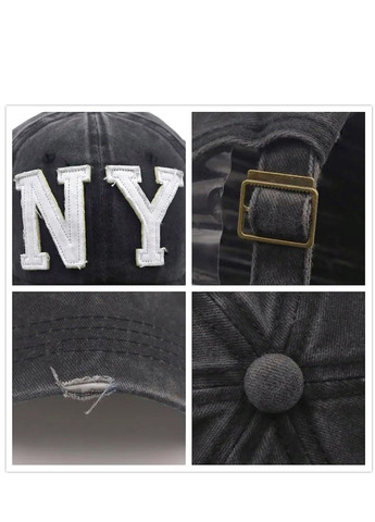 бейсболка Wuke NY air force New York B460 із вигнутим козирком унісекс one size Хакі Brand кепка (258629210)