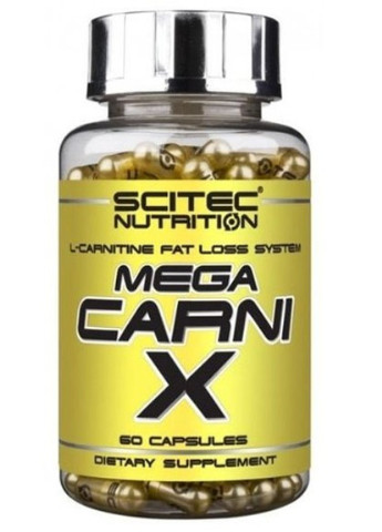 Mega Carni-X 60 Caps Scitec Nutrition (256724817)