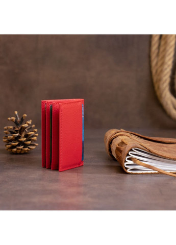 Визитница из натуральной кожи ST Leather 19214 Красная ST Leather Accessories (262452731)