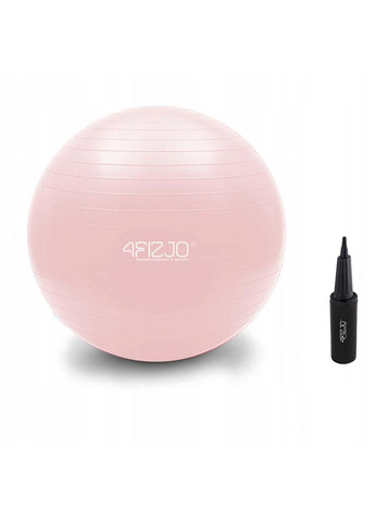 М'яч для фітнесу (фітбол) 65 см Anti-Burst 4FJ0401 Pink 4FIZJO (259567463)