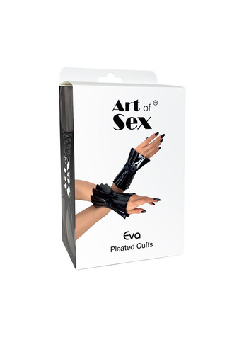 Плиссированные манжеты на руки - Eva, цвет красный Art of Sex (259790605)
