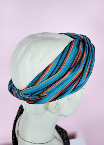 Повязка на голову женская в полоски No Brand (276004382)