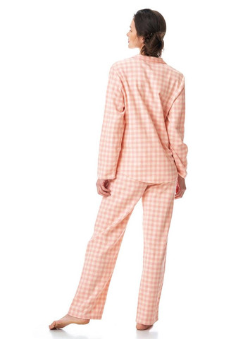 Персиковая пижама женская xl персиковый lns 442 b22 Key