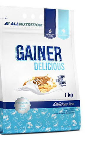 All Nutrition Gainer Delicious 1000 g /10 servings/ Salted Peanut Butter Allnutrition (257285478)