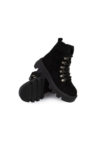 Зимние ботинки женские бренда 8501383_(1) ModaMilano из натуральной замши