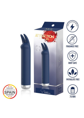 Вибратор для клитора MAI BUNNY, упругие ушки, особо мощный ADDICTION (258470876)