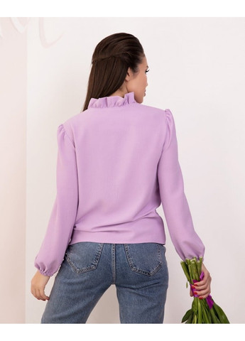 Фиолетовая блузы sa-184 сиреневый ISSA PLUS
