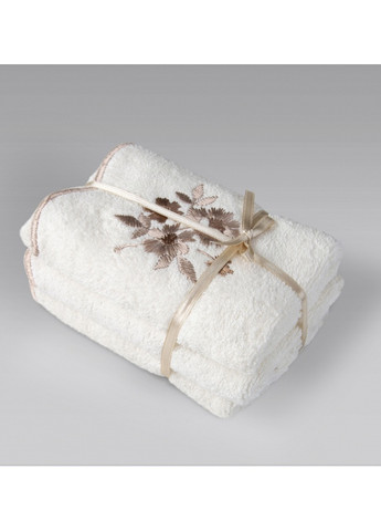 Irya полотенце - martil ekru молочный 70*140 орнамент молочный производство - Турция