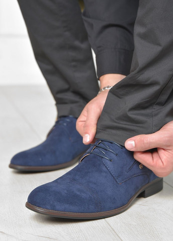 Туфлі чоловічі темно-синього кольору Let's Shop (265911033)