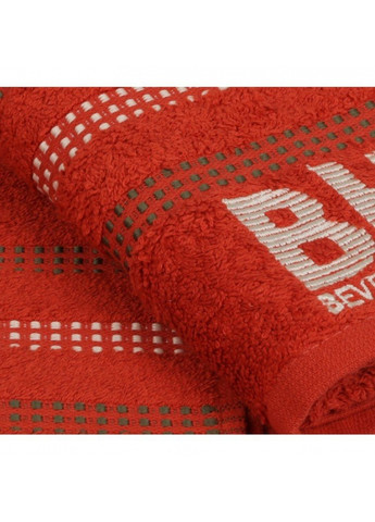 Beverly Hills Polo Club набор полотенец - 355bhp1263 botanik brick red 50*90 орнамент красный производство - Турция