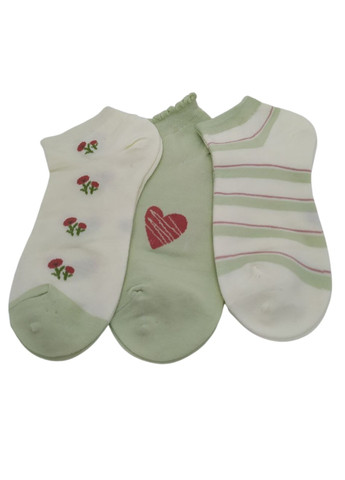 Набір жіночих шкарпеток Love and Flowers No Brand (263346182)