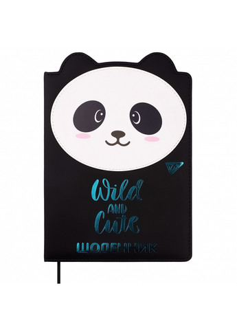 Дневник школьный кожзам твердая обложка Hi panda! Yes (259318047)
