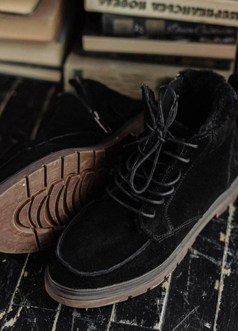 Черные зимние ботинки south flip black/winter Vakko