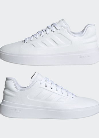 Білі всесезонні кросівки zntasy lightmotion+ lifestyle adult adidas