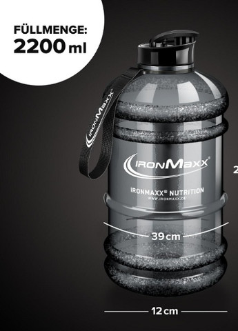 Gallon 2200 ml Grey Ironmaxx (256725090)