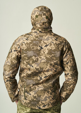 Тактична зимова куртка піксель UKM (276903992)