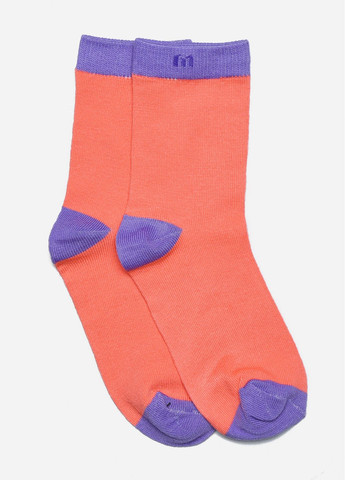 Носки подростковые для девочки кораллового цвета Let's Shop (275396116)
