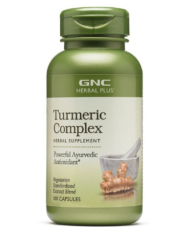 Herbal Plus Turmeric Complex 100 Caps GNC (256723837)