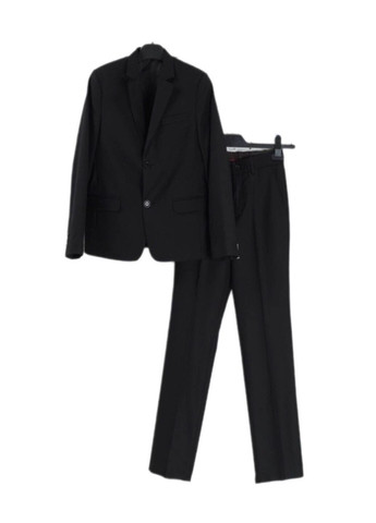 Чорний демісезонний класичний костюм 2ка для хлопчика Модняшки