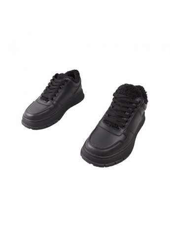Чорні кросівки жіночі чорні натуральна шкіра Gifanni 228-24ZTS