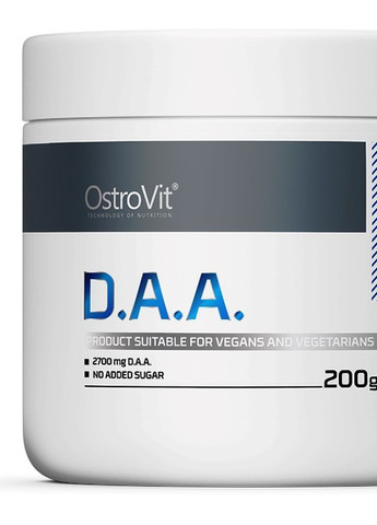 D.A.A. 200 g /66 servings/ Raspberry Ostrovit (258499156)