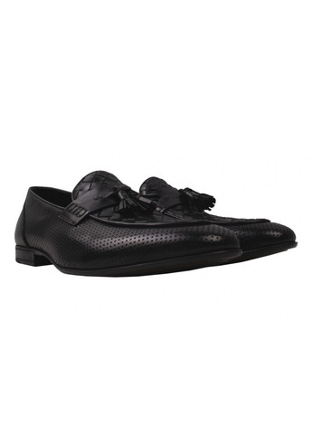 Туфлі класика чоловічі натуральна шкіра, колір чорний Clemento 10-20ltp (257419885)