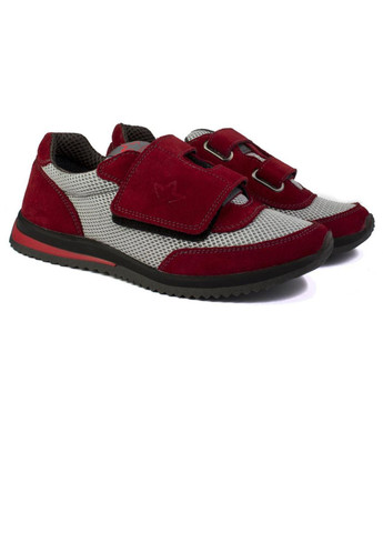 Красные демисезонные кроссовки подростковые для мальчиков бренда 7400175_(267) Mida