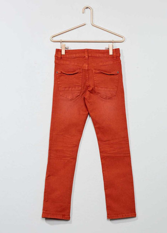 Терракотовые джинси демісезон,теракотовий, Kiabi