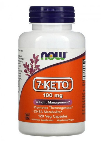 7-Keto-DHEA 100 mg 120 Veg Caps Now Foods (257252306)