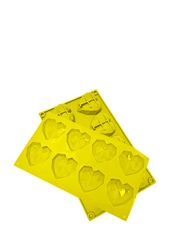 Форма силиконовая на планшете для выпечки "Сердце" 29.3 x 17.3 см Profsil (259634786)