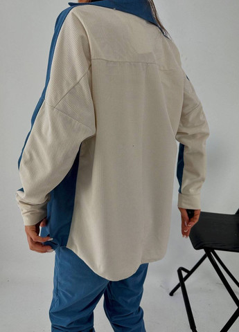 Жіночий костюм двійка колір джинс р.42/44 442717 New Trend (265014213)