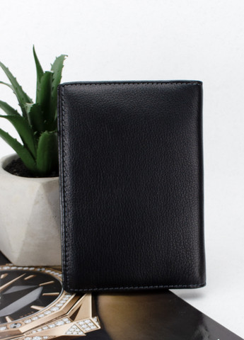 Обкладинка на паспорт та права Ricco Grande 162-A шкіряна чорна HandyCover (260474812)