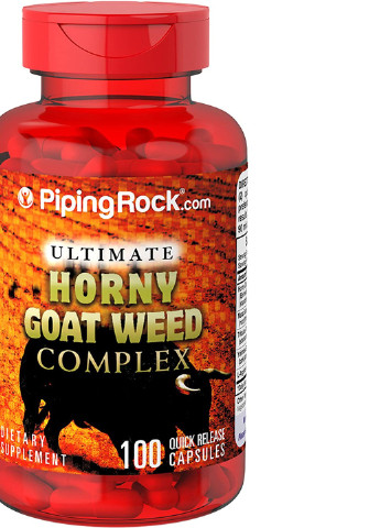 Ultimate Horny Goat Weed Complex 100 Caps Piping Rock (256725973)