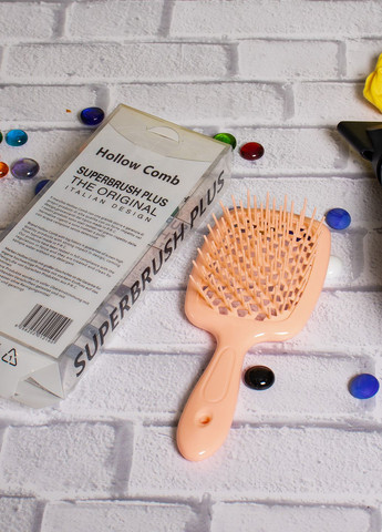 Расческа щетка для волос Superbrush Plus Hollow Comb No Brand (277962463)