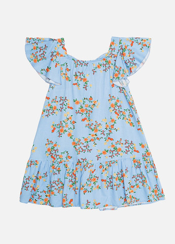 Голубое платье для девочки цвет голубой цб-00217658 Mevis (259465645)