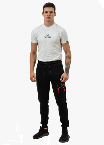 Черные кэжуал демисезонные брюки Hugo Boss