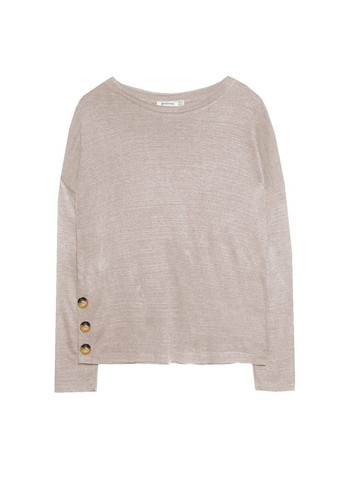 Бежевий джемпер,бежевий, Stradivarius