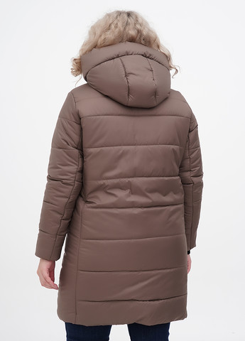 Коричневая зимняя куртка Eva Classic