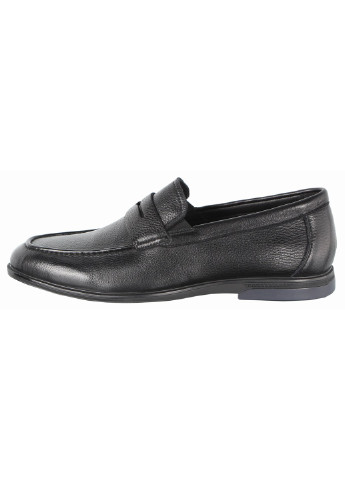 Черные мужские классические туфли 197401 Cosottinni без шнурков