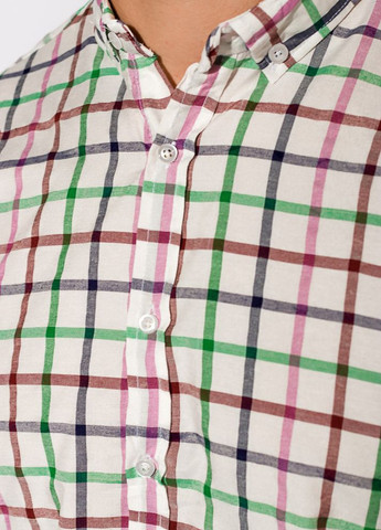 Прозрачная кэжуал рубашка однотонная Time of Style