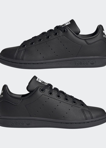 Чорні кросівки stan smith adidas