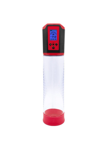 Автоматична вакуумна помпа Passion Pump Red, LED-табло, перезаряджувана, 8 режимів Men Powerup (258261906)
