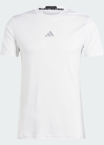 Біла футболка designed for training hiit workout heat.rdy adidas