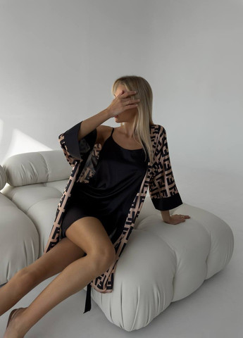 Халат и рубашка с поясом Domino жіночий халат та нічна сорочка (276975667)
