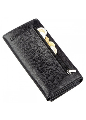 Женский чёрный кошелёк из натуральной кожи ST Leather 18859 Черный ST Leather Accessories (262453829)