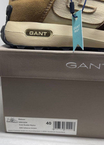Бежеві чоловічі ( оригінал) ketoon Gant кросівки