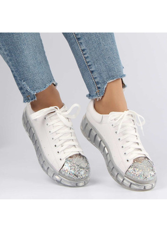 Белые демисезонные женские кроссовки 195923 Buts