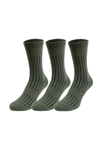 Набір шкарпеток WHK3R35W 36-40 3 пари Хакі Rovix трекінгові (258297266)