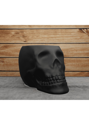 Декоративна ваза - кашпо в формі черепа. Тонкостінна ЗаСвіт (266425136)