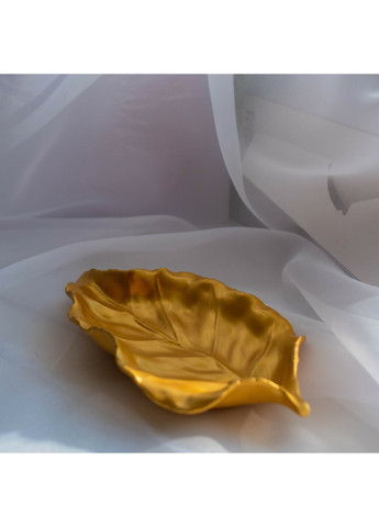 Декоративна підставка Листочок, золото Trensi (258430040)